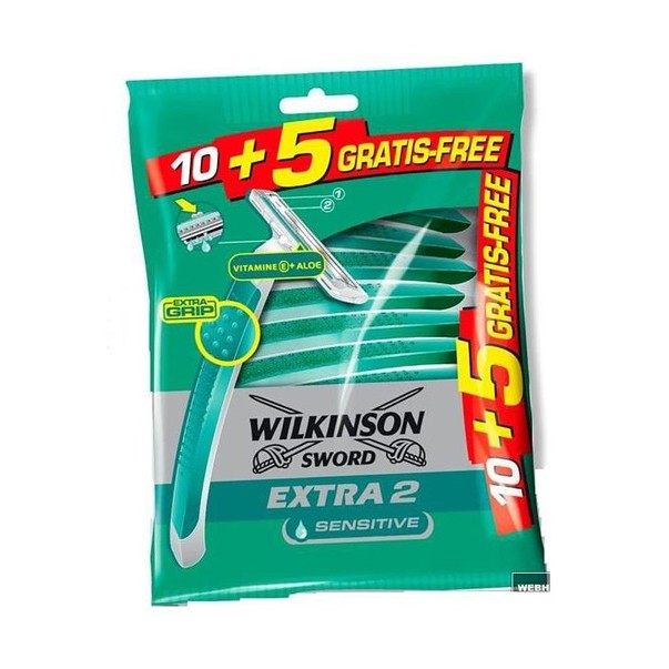 Wilkinson Extra 2 Sensitive žiletky 10+5 ks