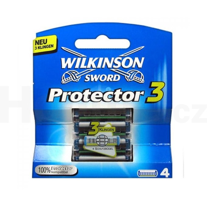 Wilkinson Protector 3 náhradní hlavice 4 ks