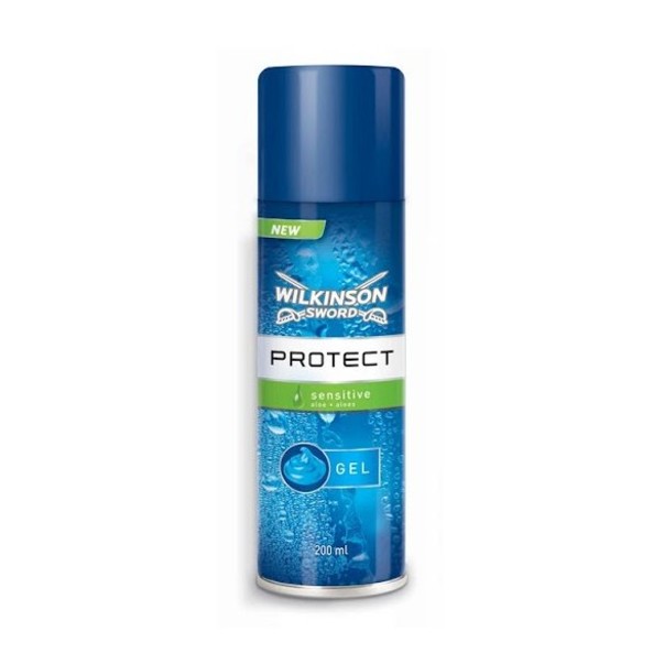 Wilkinson Sword Protect Sensitive gel na holení 200 ml