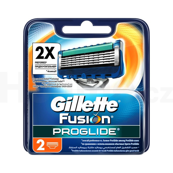 Gillette Fusion ProGlide Manual náhradní hlavice 2 ks