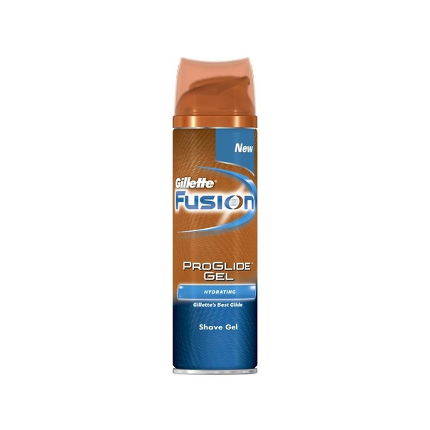 Gillette Fusion ProGlide Hydrating gel na holení 200 ml