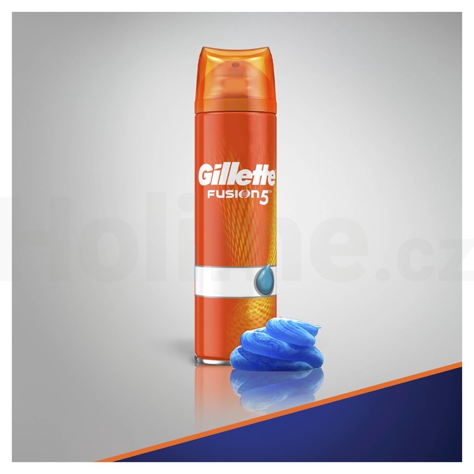 Gillette Fusion ProGlide Cooling gel na holení 200 ml