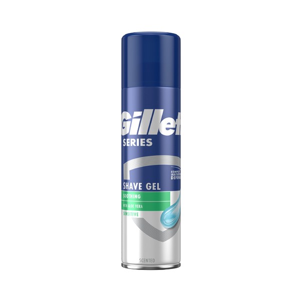 Gillette Series Sensitive gel na holení 200 ml