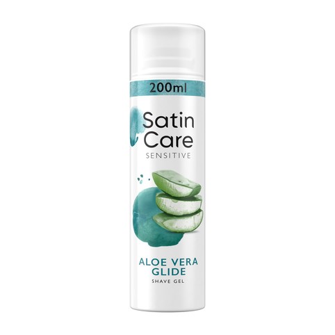 Gillette Satin Care Sensitive gel na holení 200 ml