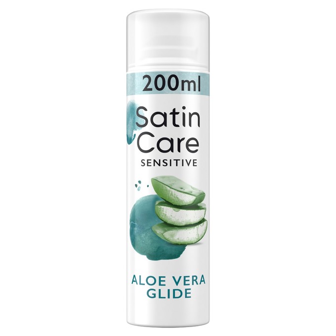 Gillette Satin Care Sensitive gel na holení 200 ml