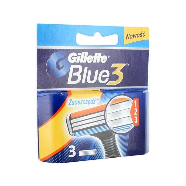Gillette Blue3 náhradní hlavice 3 ks