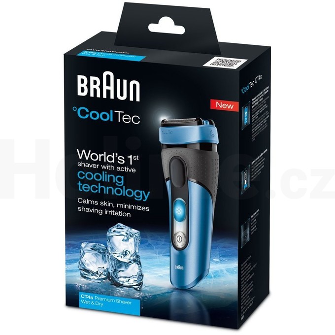 Braun CoolTec CT4 S Wet&Dry holicí strojek