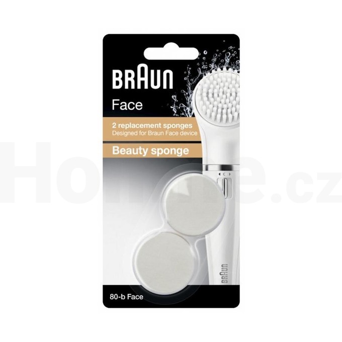 Braun 80-b Face náhradní čisticí houbička 2 ks