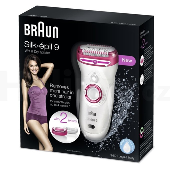 Braun Silk épil 9-521 Wet&Dry epilátor