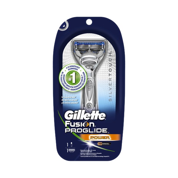 Gillette Fusion Proglide Power SilverTouch holicí strojek