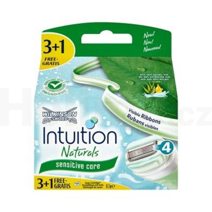 Wilkinson Intuition Naturals Sensitive 4 ks