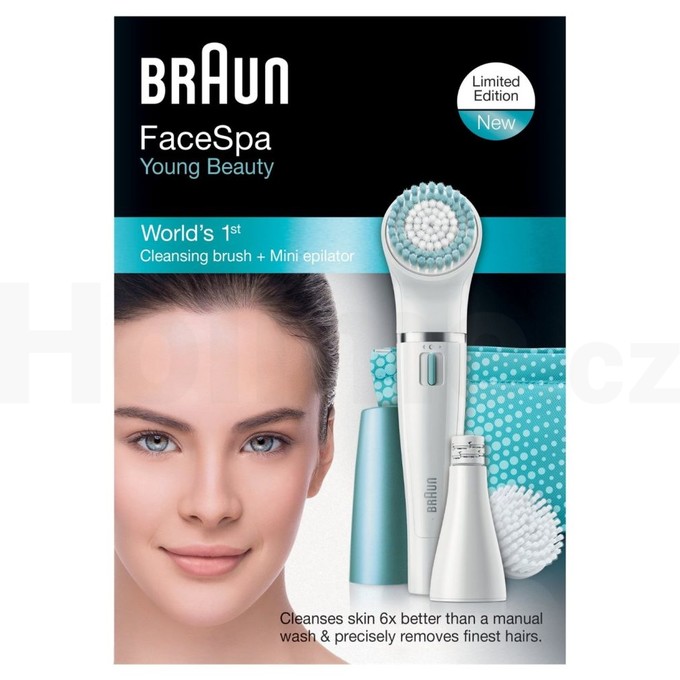 Braun FaceSpa 832e epilátor na obličej Young Beauty