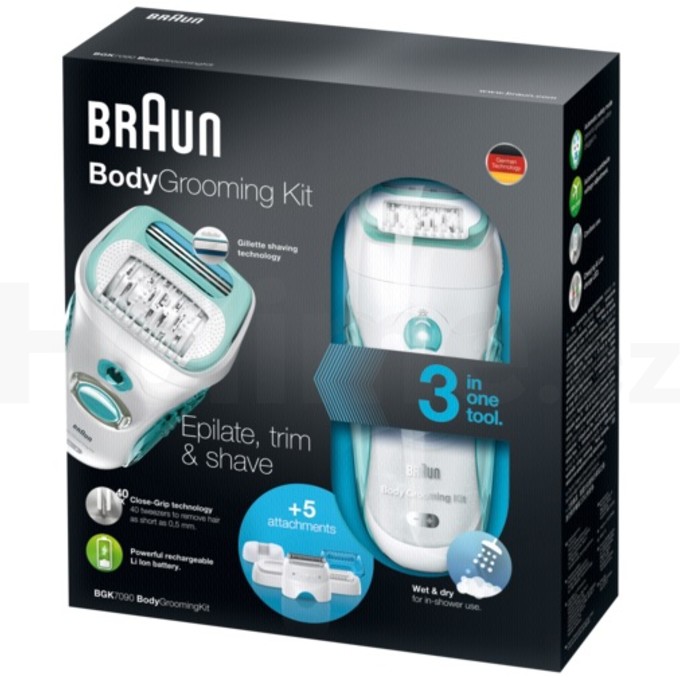 Braun BGK7090 Body Grooming Kit epilátor pro muže
