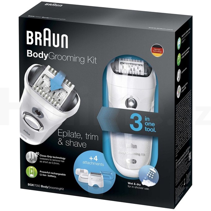 Braun BGK7050 Body Grooming Kit pánský epilátor