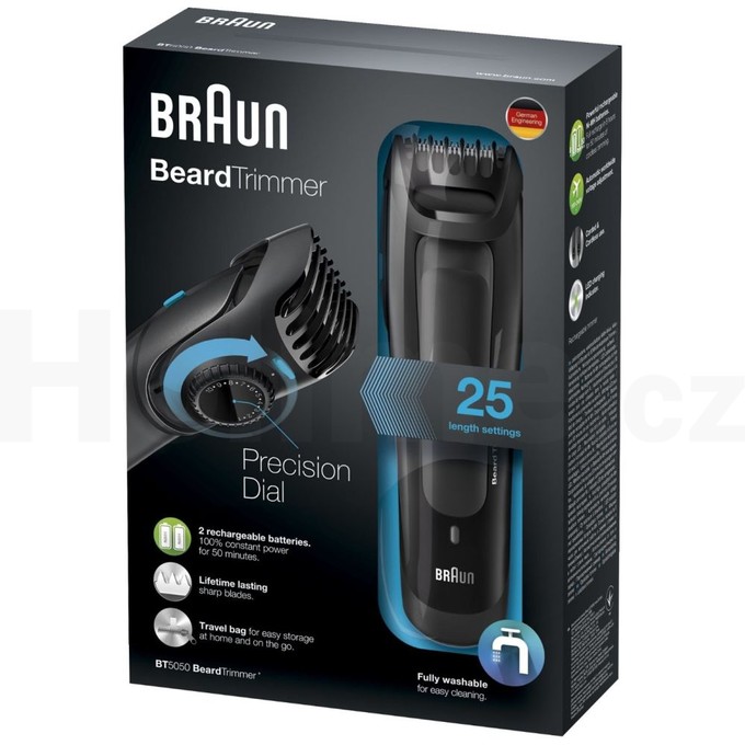 Braun BT5050 Beard Trimmer zastřihovač vousů