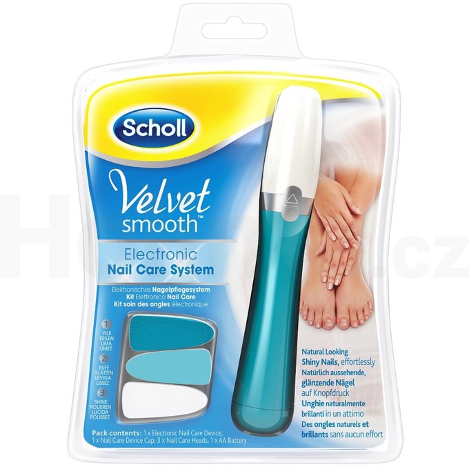 Scholl Velvet Smooth Nail Care System elektrický pilník na nehty