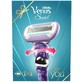 Gillette Venus Swirl Flexiball holicí strojek + gel na holení Sensitive Skin 75 ml