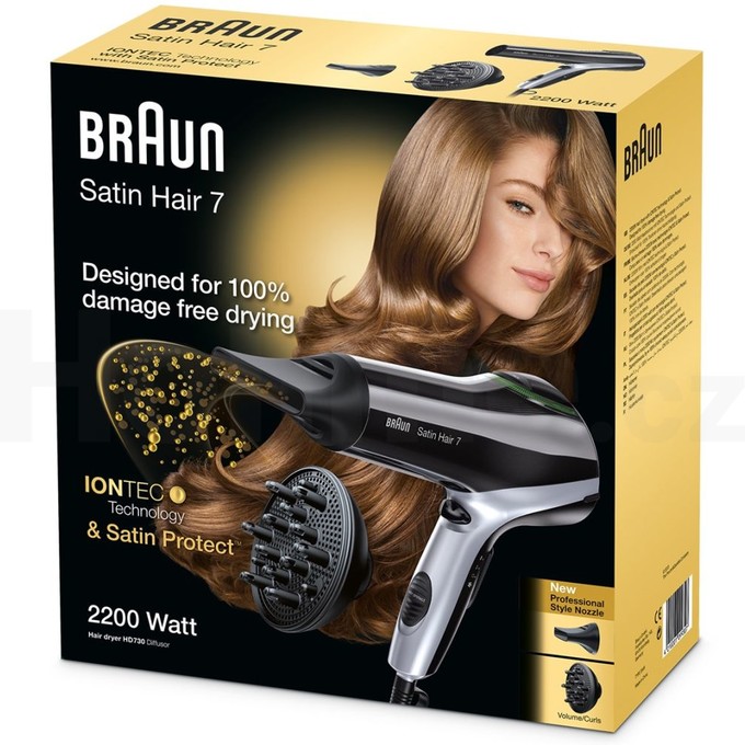 Braun Satin Hair 7 HD730 fén na vlasy