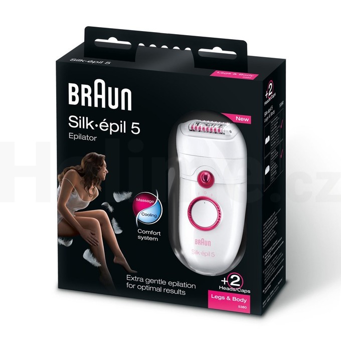 Braun Silk épil 5-5380 Legs&Body epilátor - ROZBALENÉ ZBOŽÍ
