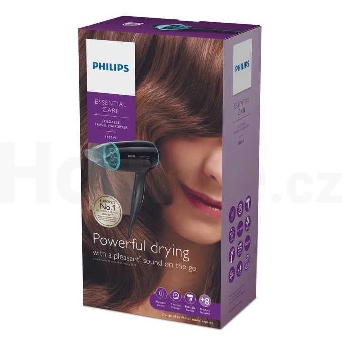 Philips Essential Care BHD007/00 cestovní fén na vlasy