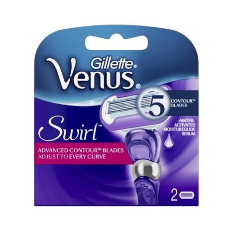 Gillette Venus Swirl náhradní hlavice 2 ks