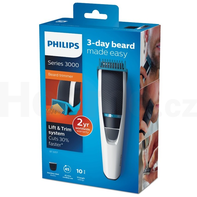 Philips BT3207/14 Series 3000 zastřihovač vousů