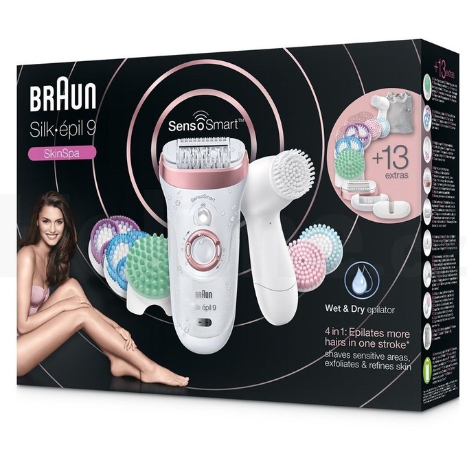 Braun Silk épil 9-970 Skin Spa Sensosmart Wet&Dry epilátor