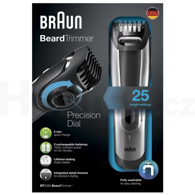 Braun HC5090 zastřihovač vlasů - ROZBALENÉ ZBOŽÍ