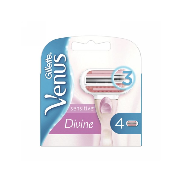 Gillette Venus Divine Sensitive náhradní hlavice 4 ks