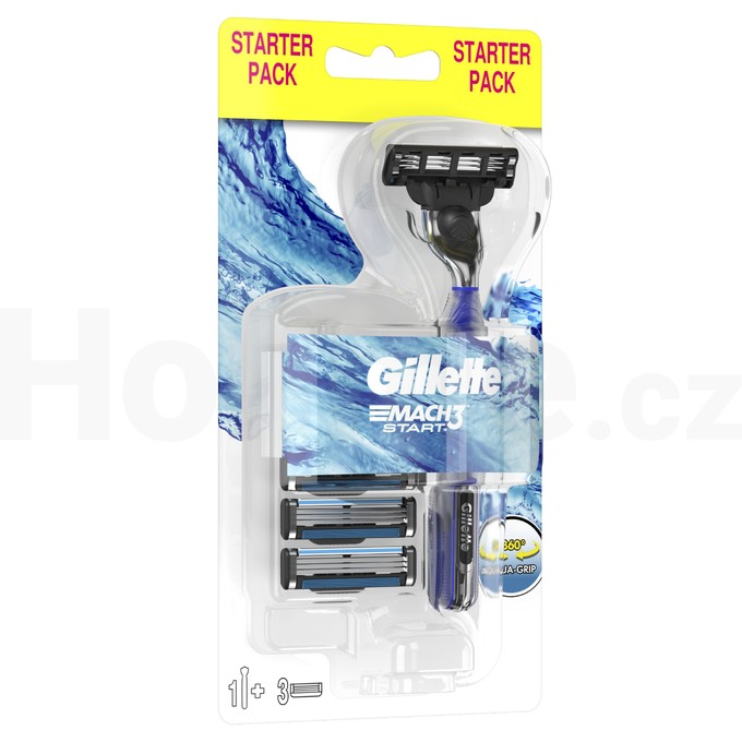 Gillette Mach 3 Start holicí strojek + 3 hlavice