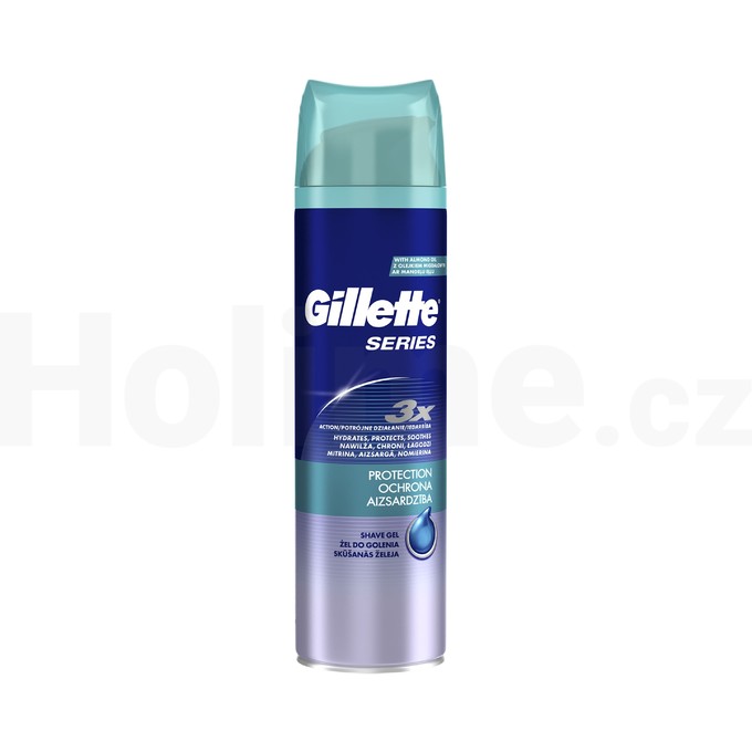 Gillette Series Protection gel na holení 200 ml