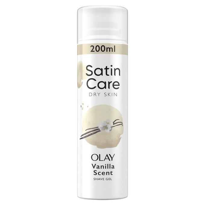 Gillette Satin Care Vanilla Dream gel na holení 200 ml