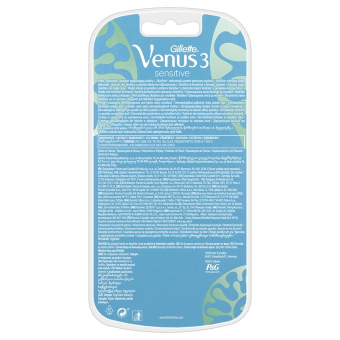 Gillette Venus 3 Sensitive jednorázová holítka 6 ks