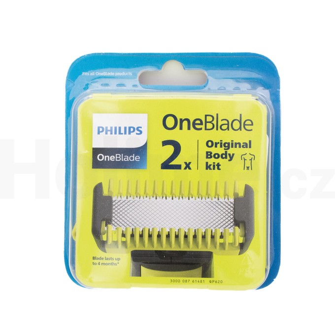 Philips OneBlade Face + Body kit náhradní břity QP620/50