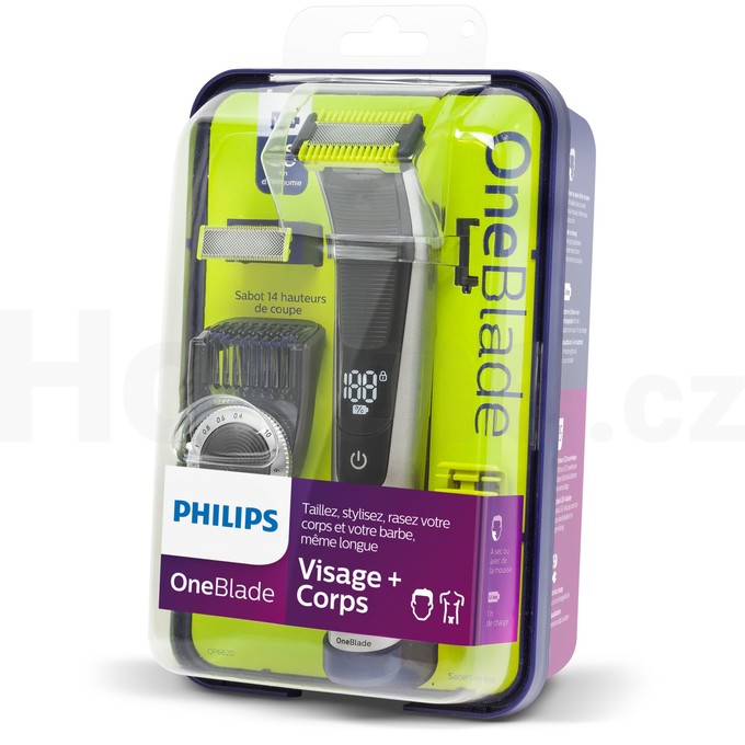 Philips OneBlade QP6620/20 zastřihovač víceúčelový