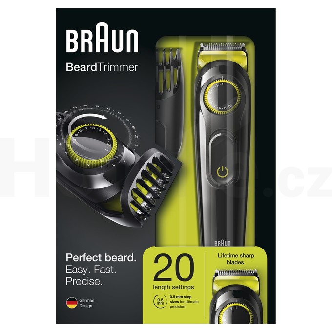 Braun Beard Trimmer BT3021 zastřihovač vousů