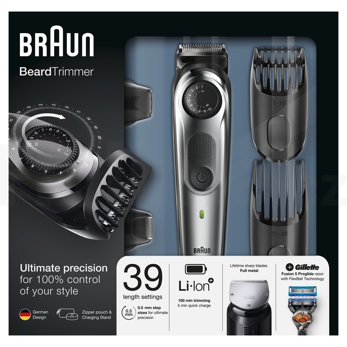 Braun Beard Trimmer BT7040 zastřihovač vousů a vlasů