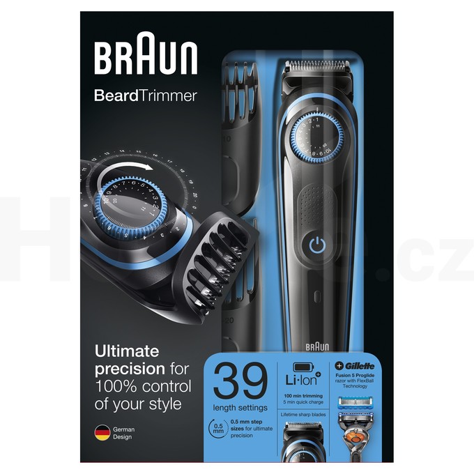Braun Beard Trimmer BT5040 zastřihovač vousů a vlasů