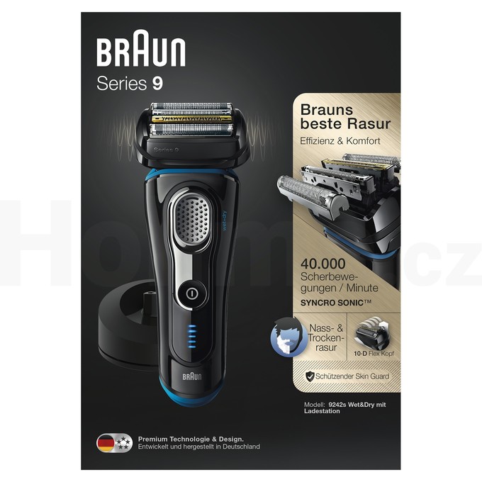 Braun Series 9 9242s Wet&Dry holicí strojek