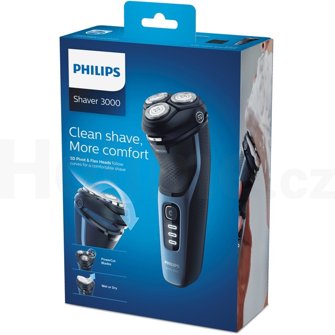 Philips Shaver 3000 S3232/52 holicí strojek