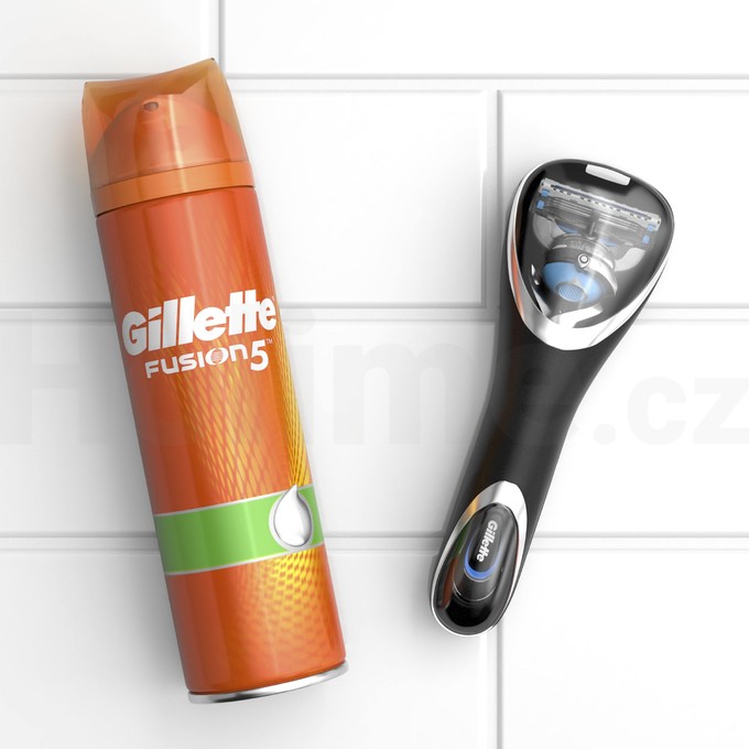 Gillette Gift Pack ProShield Chill + gel + pouzdro