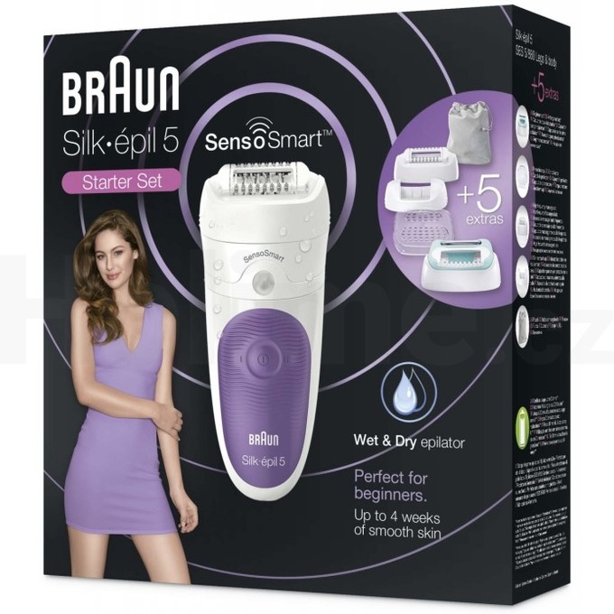 Braun Silk épil 5-880 SensoSmart Wet&Dry epilátor - POŠKOZENÝ OBAL