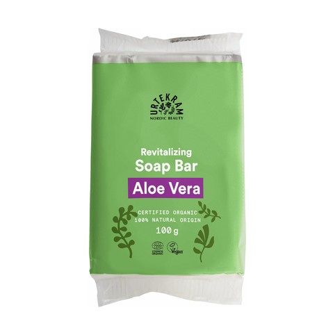 Urtekram Soap Bar Aloe Vera tuhé mýdlo 100 g