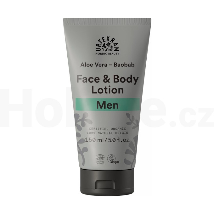 Urtekram Men Face&Body Lotion krém na obličej a tělo 150ml
