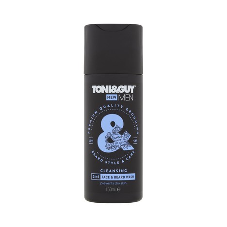 Toni&Guy 2-in-1 Face & Beard Wash šampon na vousy a obličej 150 ml