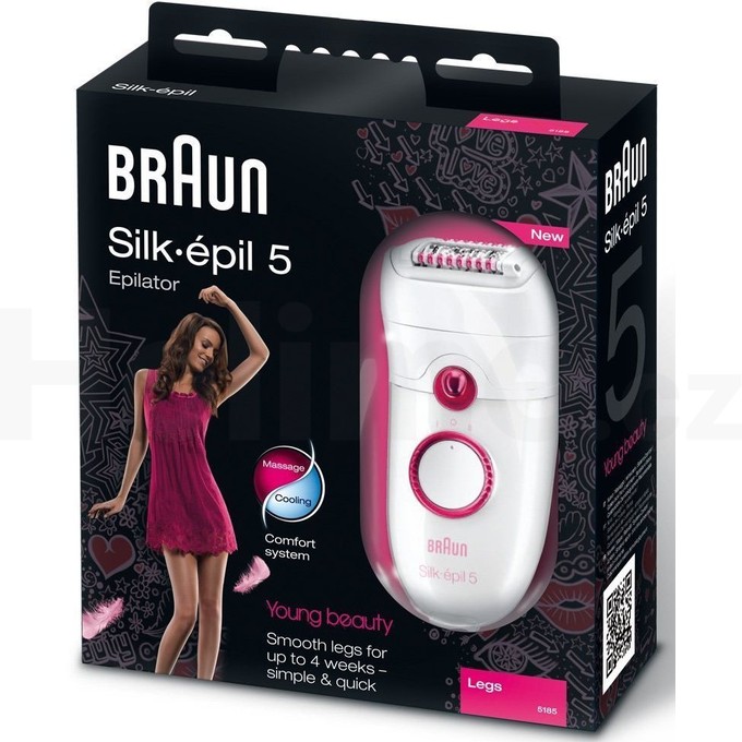 Braun Silk épil 5-5185 Legs epilátor - POŠKOZENÝ OBAL