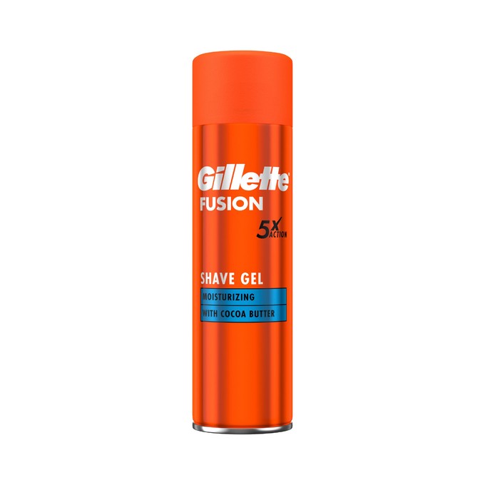 Gillette Fusion Ultra Moisturizing gel na holení 200 ml