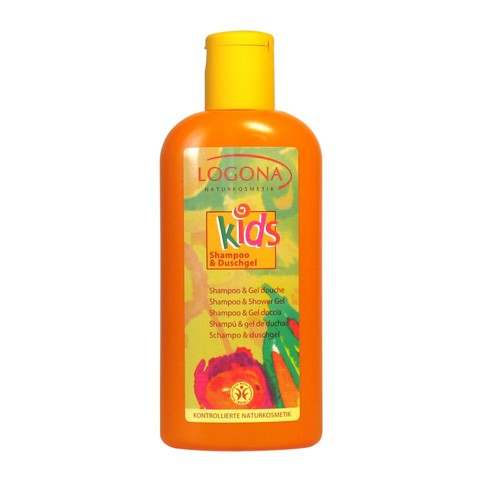 Logona Kids dětský sprchový gel a šampon 200 ml
