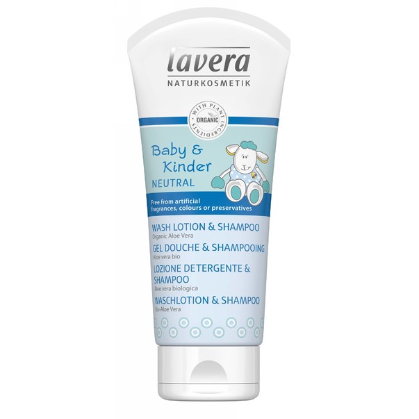 Lavera Neutral Baby & Kid dětský sprchový gel a šampon 200 ml