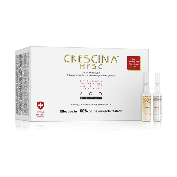 Crescina Re-growth+Anti-hairloss 200 Woman 20x3,5 ml podpora růstu vlasů